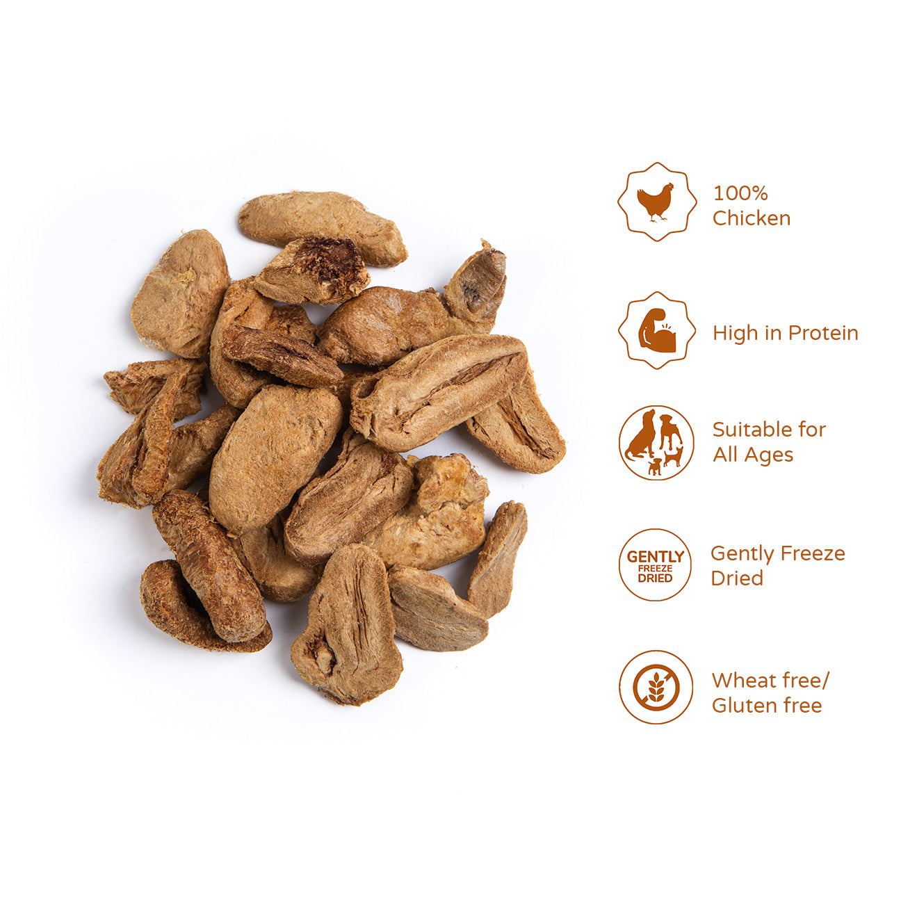 ProReward 100% Chicken Hearts Dog Treats 30g Tube – Thrive