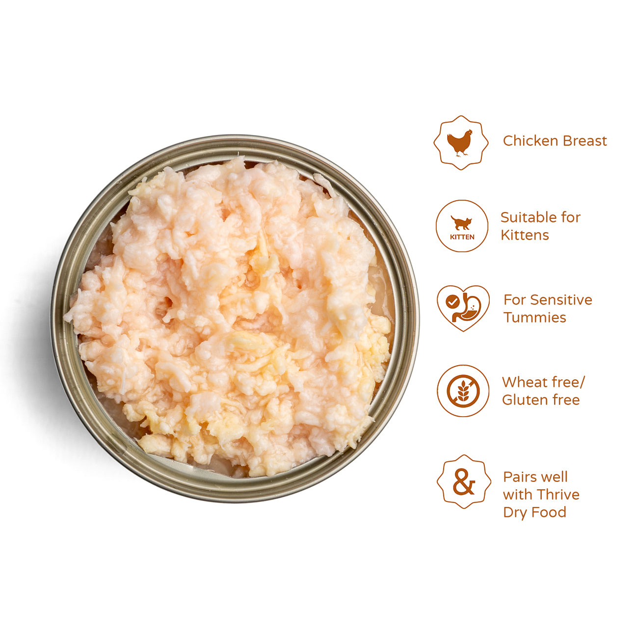 Chicken Breast Complete Wet Kitten Food – Thrive