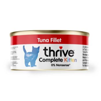Tuna Fillet Complete Kitten food 75g Tin