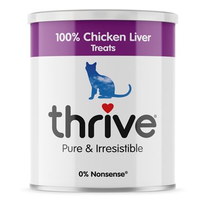 100% Chicken Liver Cat Treats 135g Maxi Tube