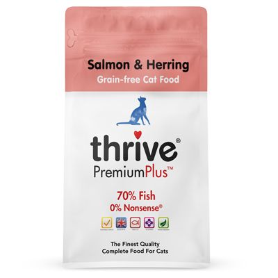 PremiumPlus  70% Salmon & Herring Complete Food for Cats & Kittens 1.5kg Bag